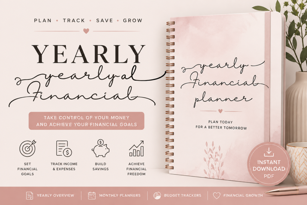 Yearly Financial Planner by- House of Abhimannyu